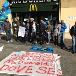 Dipendenti McDonald’s in sciopero