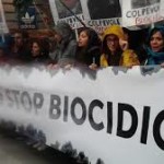 Biocidio, manifestanti, terra dei fuochi