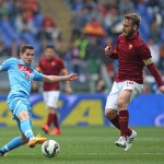 Soccer: serie A, Roma-Napoli