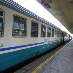Treni ferroviari a Napoli 
