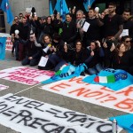 Accenture, Sindacato e lavoratori manifestano in piazza