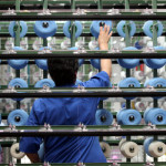 Lavoratori tessili, fabbrica